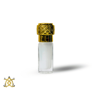 Musc Tahara fiole en verre motif or 3ml – Surrati